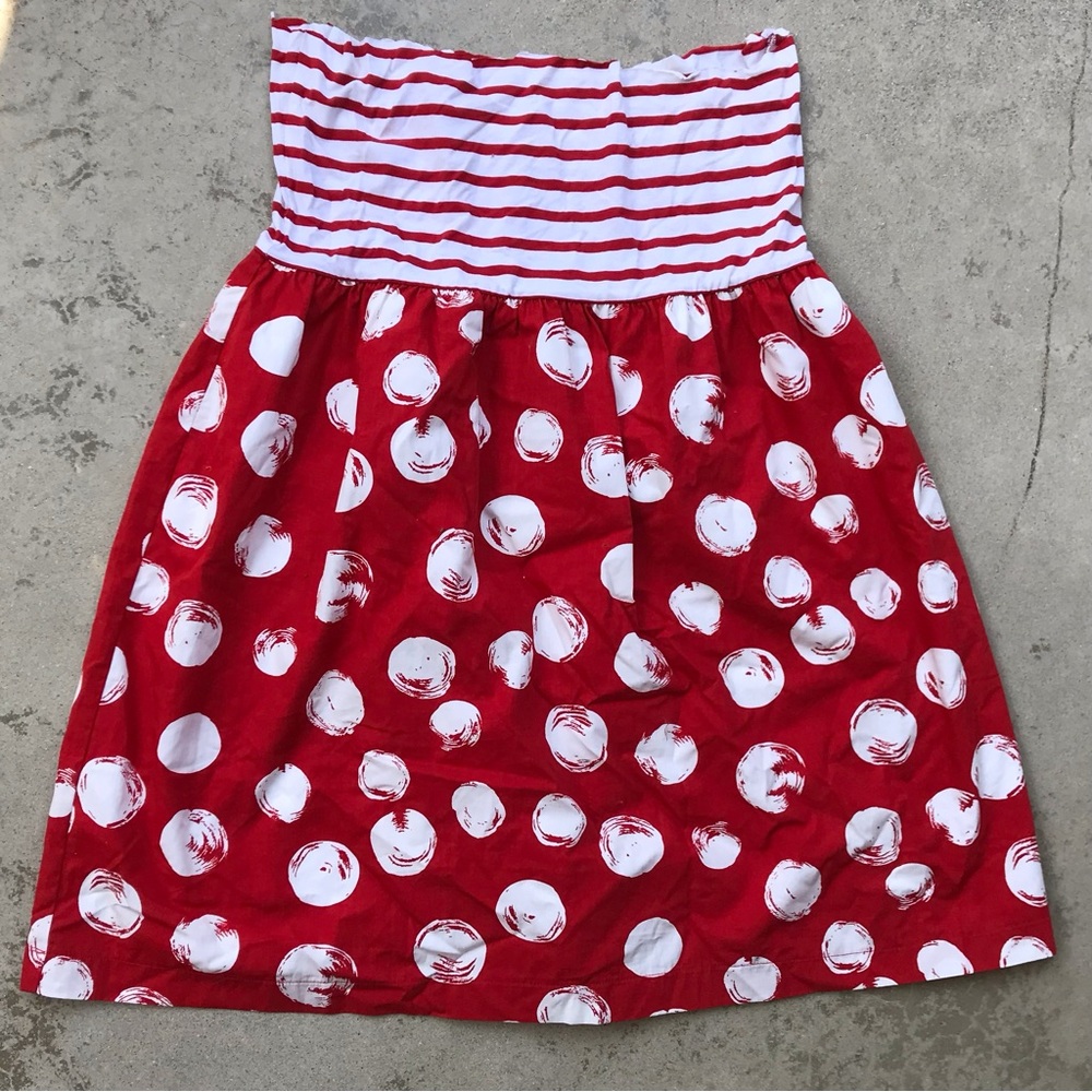 Bundle Sale! Dotty Skirt, Deconstructed